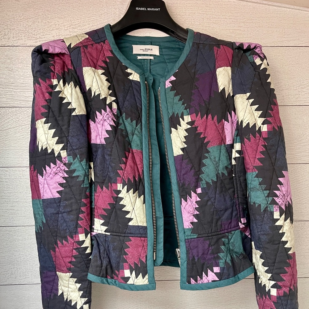 Isabel Marant Hafileal Quilt Jacket!